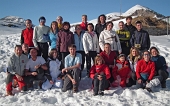 Amici orobici si incontrano al Rifugio Gherardi il 6 marzo 2011